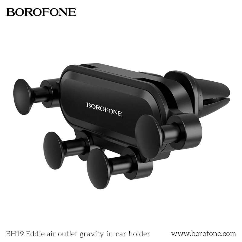 BOROFONE BH19 Eddie gravity air-vent car holder NZ 2